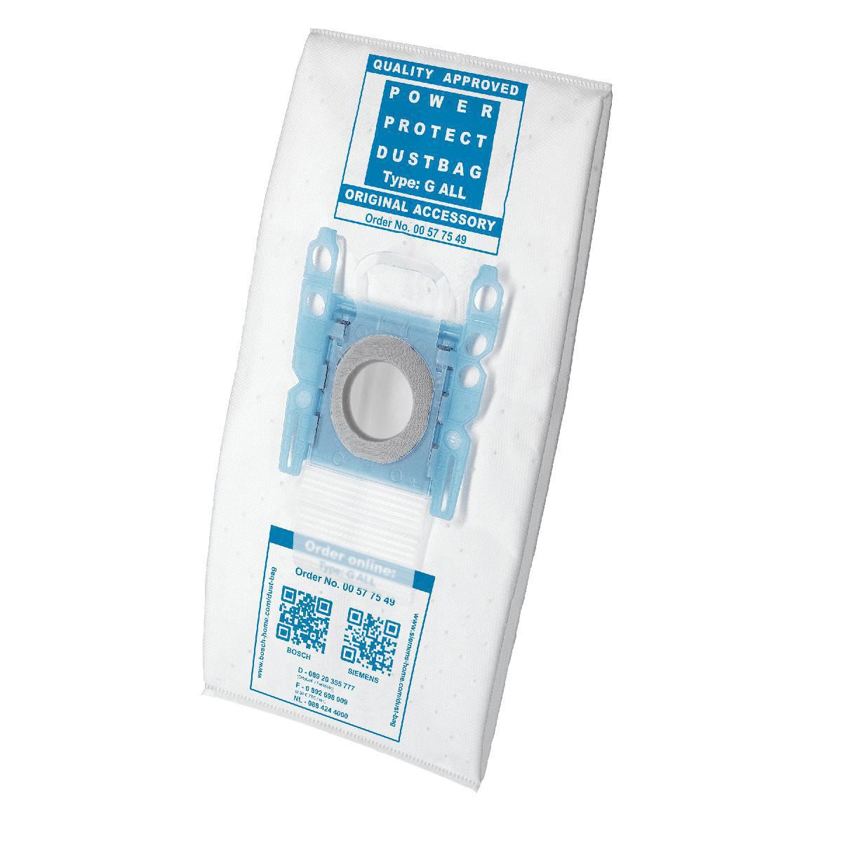 Bosch Vacuum cleaner bag Type G ALL Plus VZ51GALL or BBZ51FGALL