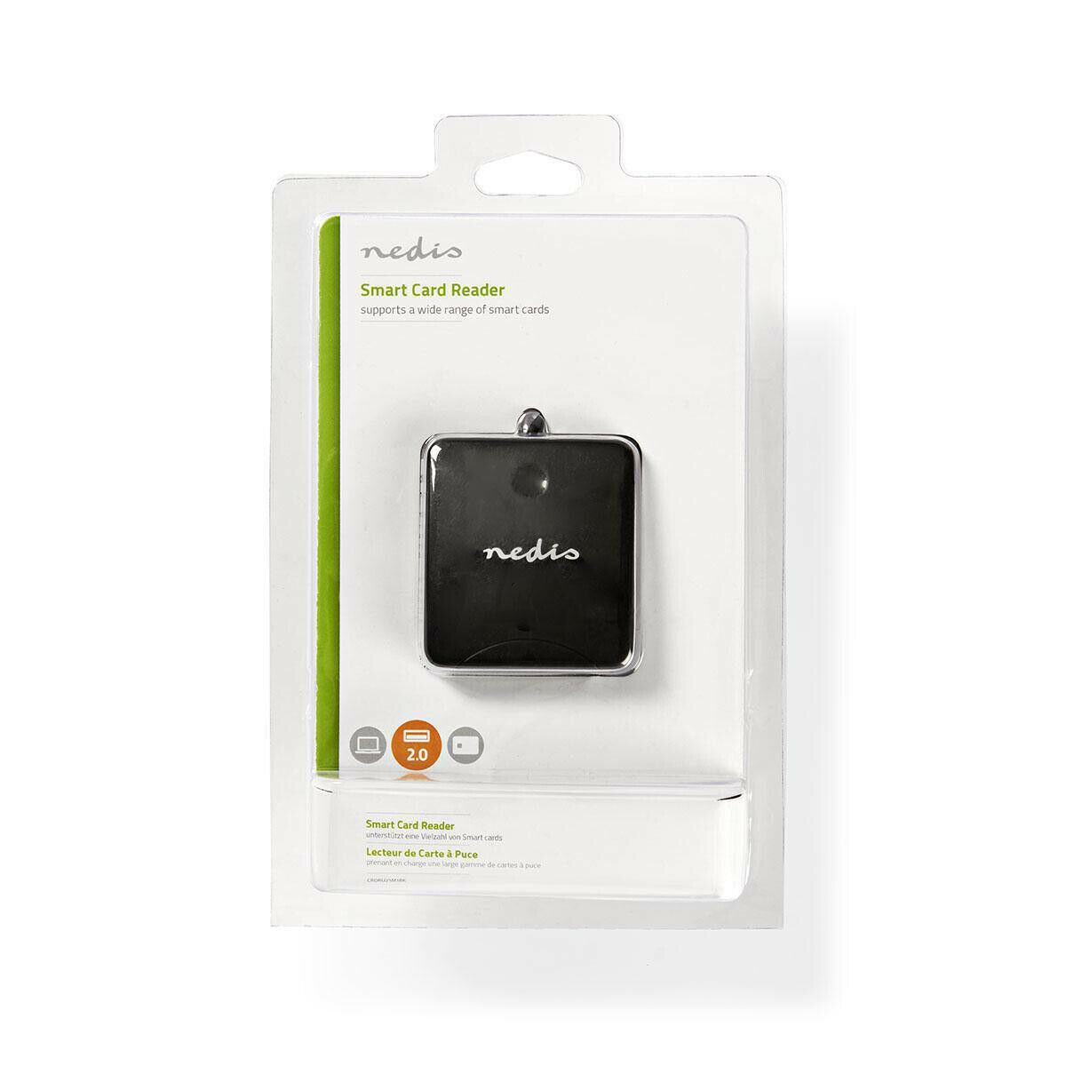 Nedis Card Reader | Smart Card (ID) | USB 2.0