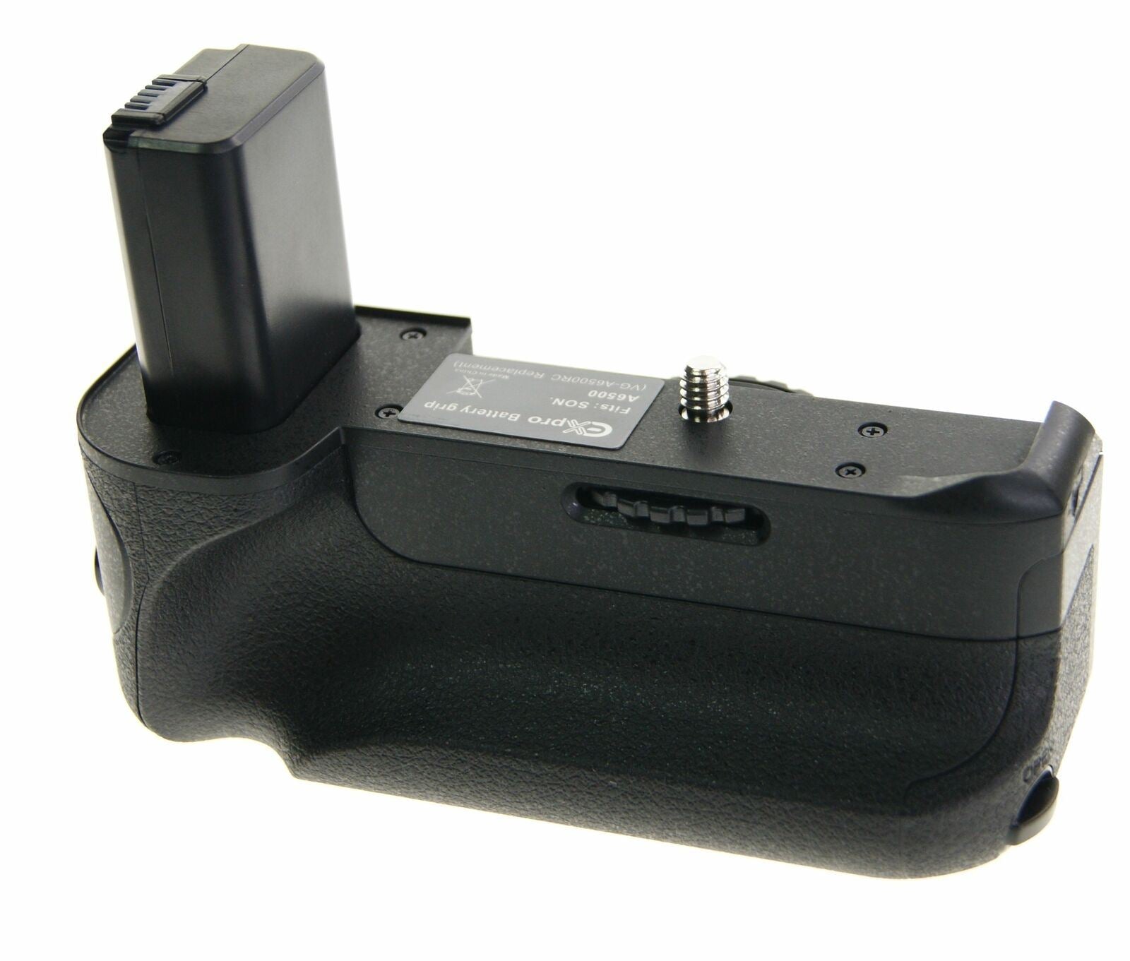Ex-Pro Power Battery Grip VG-A6500 Vertical Battery Holder with IR Remote Shutter Release for Sony Alpha A6500 DSLR Camera (NP-FW50 Battery)