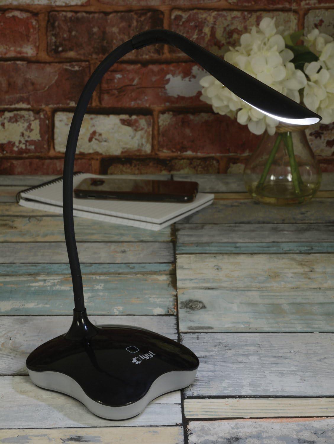 Dimmable Touch Sensor USB LED Desk Table Night Bedside Reading Lamp Light