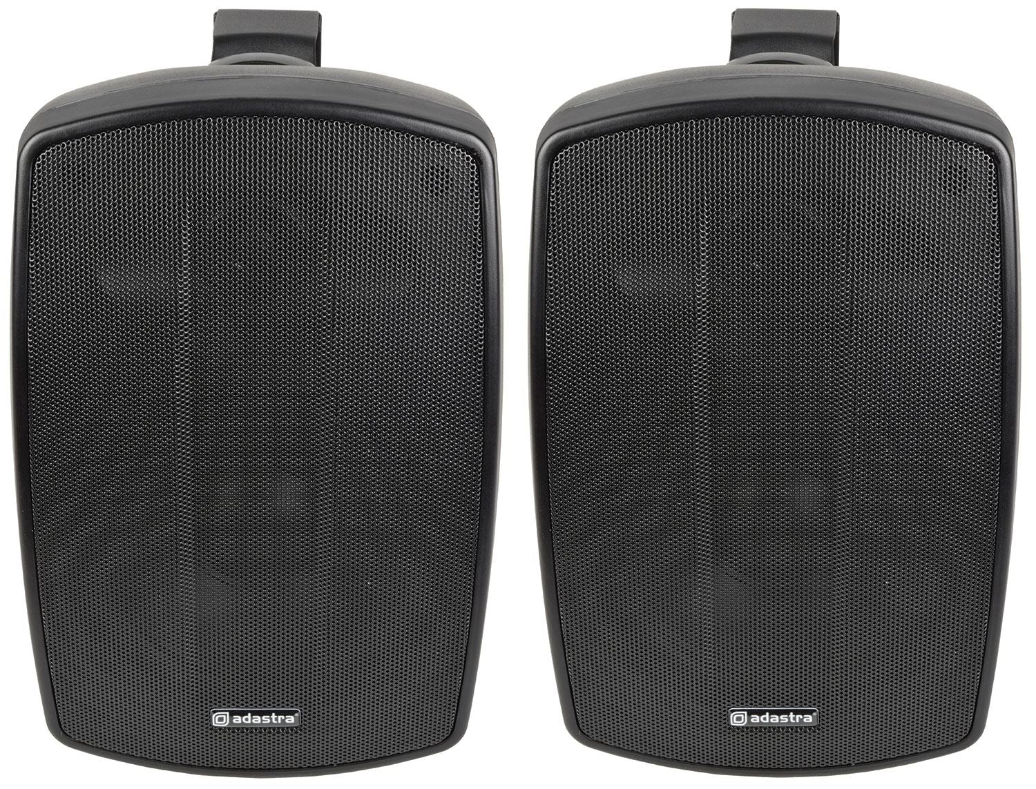 Adastra BH5 Background Speakers 5.25" Indoor Outdoor 50W RMS Pair - Black
