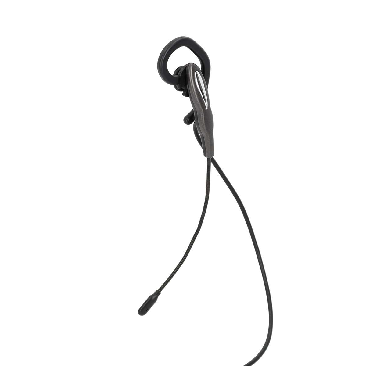 Nedis PC Headset | In-Ear | Mono | USB Type-A / USB Type-C™ | Fold-Away Microphone | Black / Grey