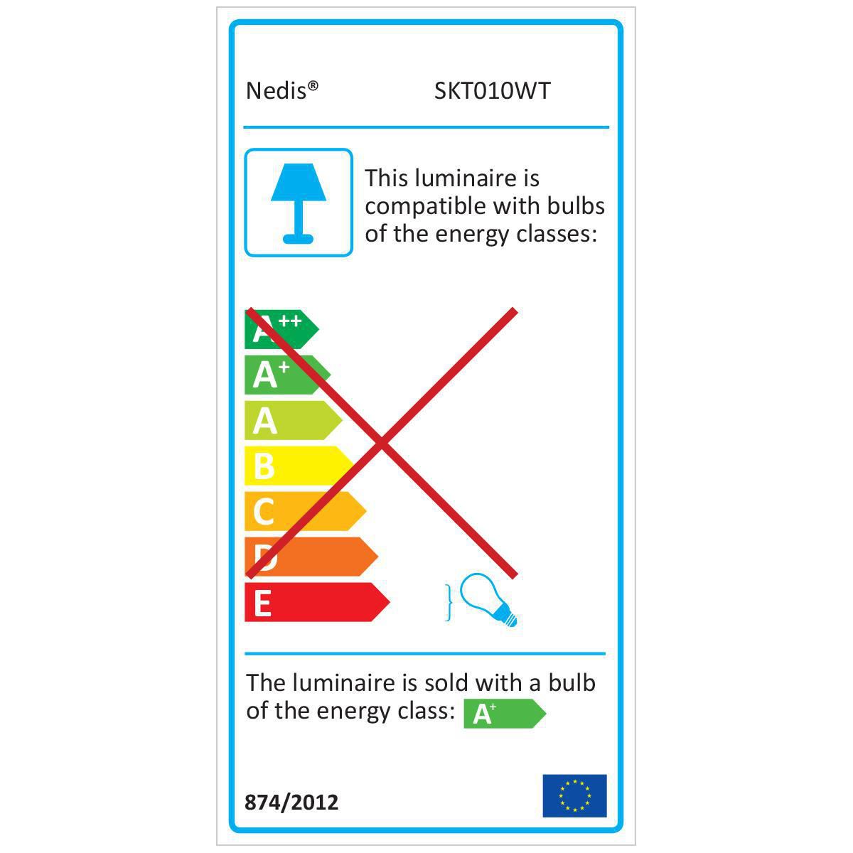 Nedis 40cm Photo Cube Portable Photo Studio Kit | 400 lm | Foldable | Backgrounds included | Travel bag included | Black