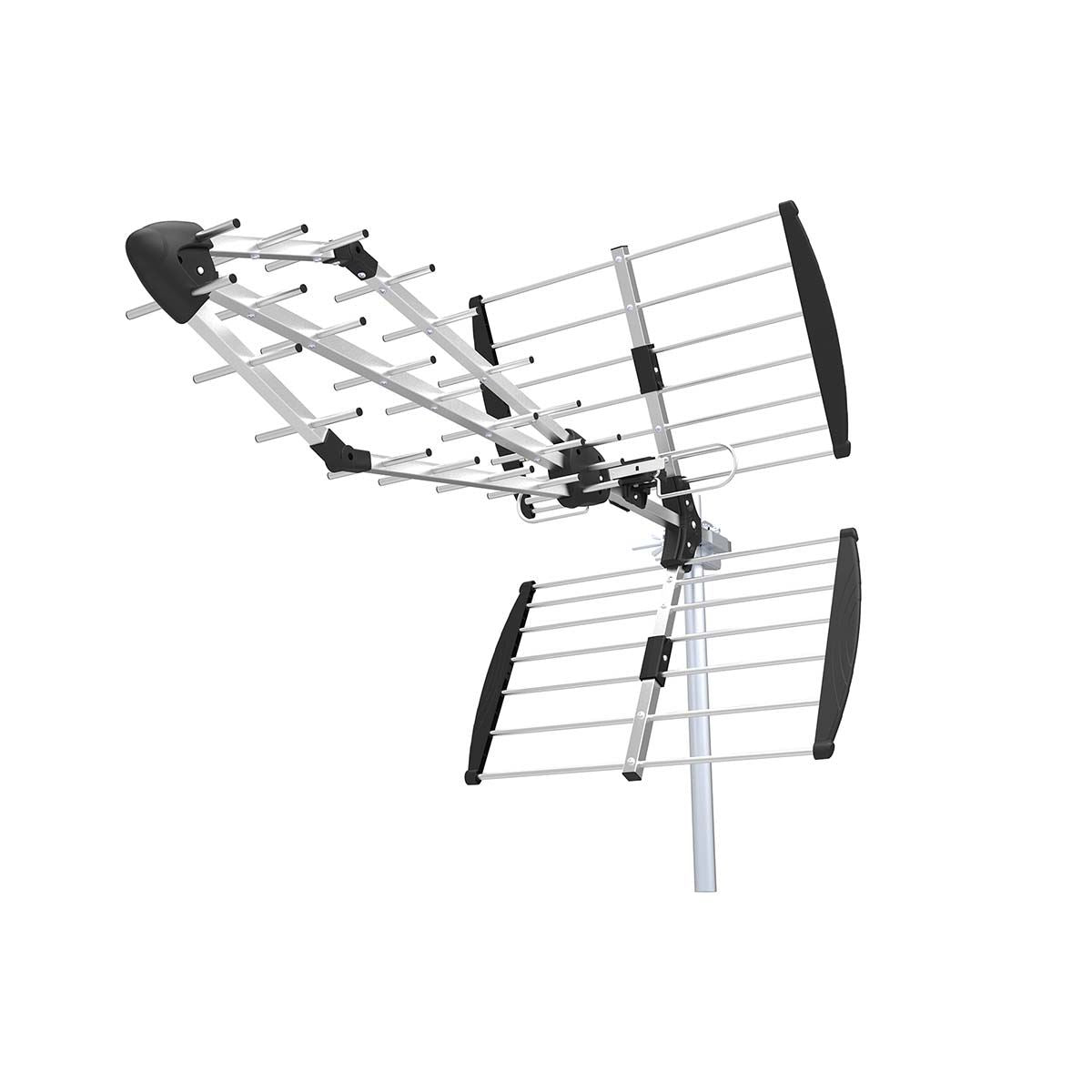 Nedis Outdoor Antenna | UHF | Reception range: ≥50 km | LTE700 | Gain: 13.5 dB | 75 Ohm | Antenna length: 1085 mm | ABS / Aluminium
