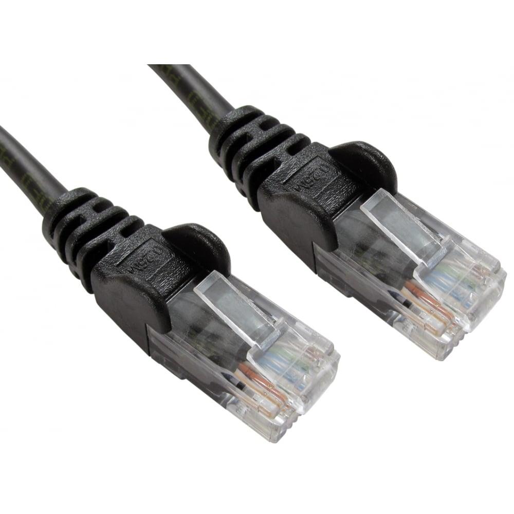 CAT5e Network Cable | U/UTP | RJ45 Male | RJ45 Male | 10.0 m | Round | PVC | Black