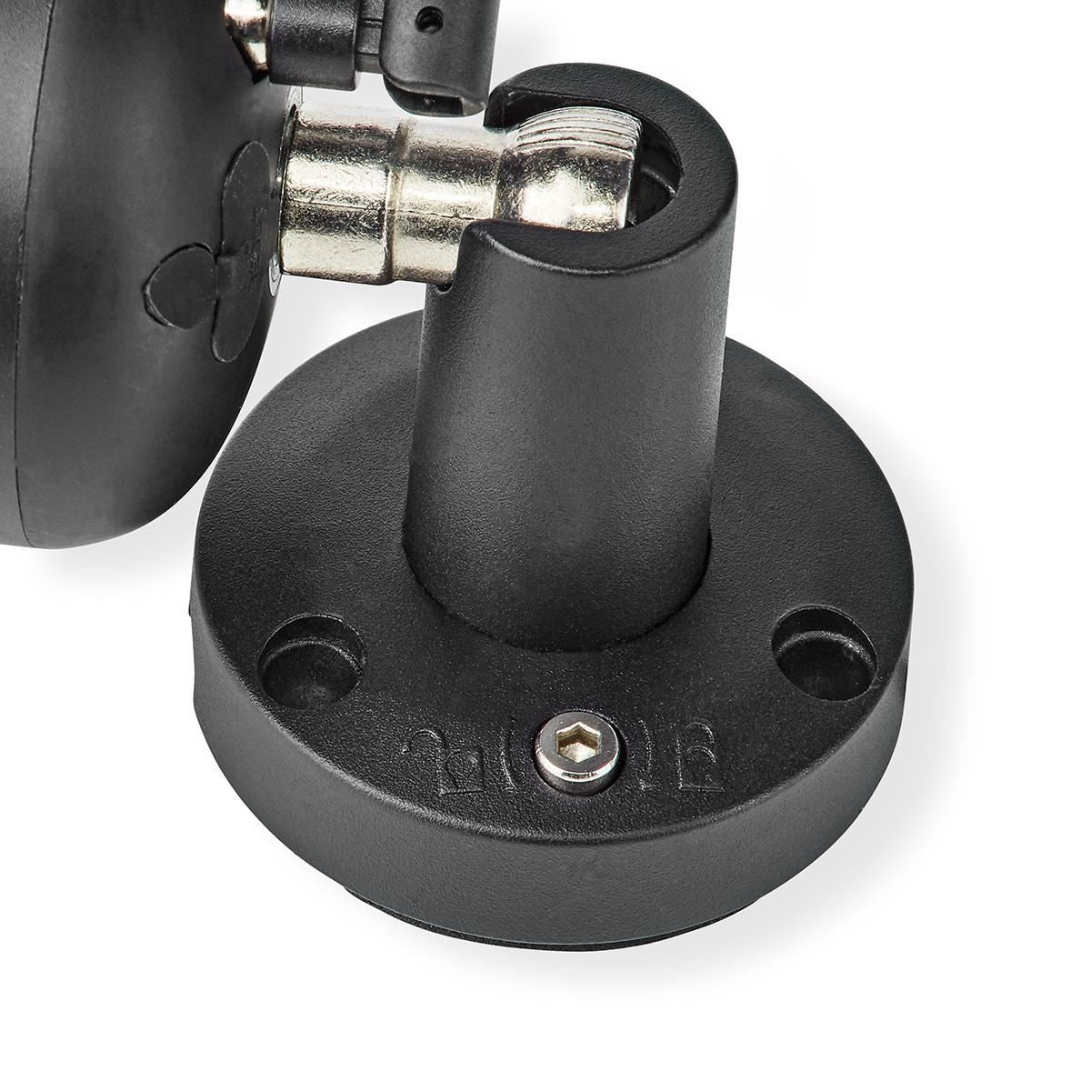 Nedis SmartLife Outdoor Camera, Full HD 1080p CCTV Home Security Cam, IP65 Waterproof, with Night Vision, 2 Way Audio and PIR Motion and Sound Sensor - Black