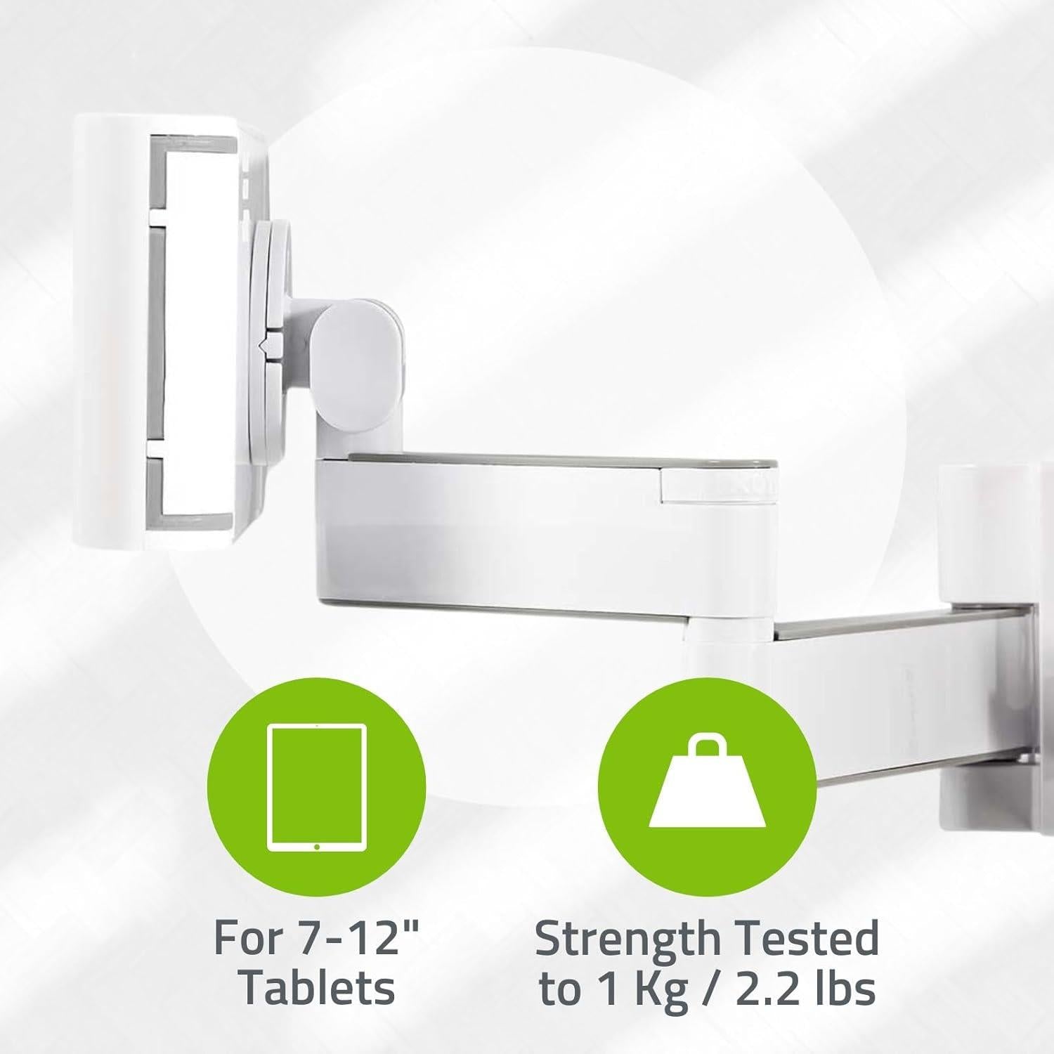 Nedis Tablet Mount | 7 - 12 " | Full Motion | Application: Wall