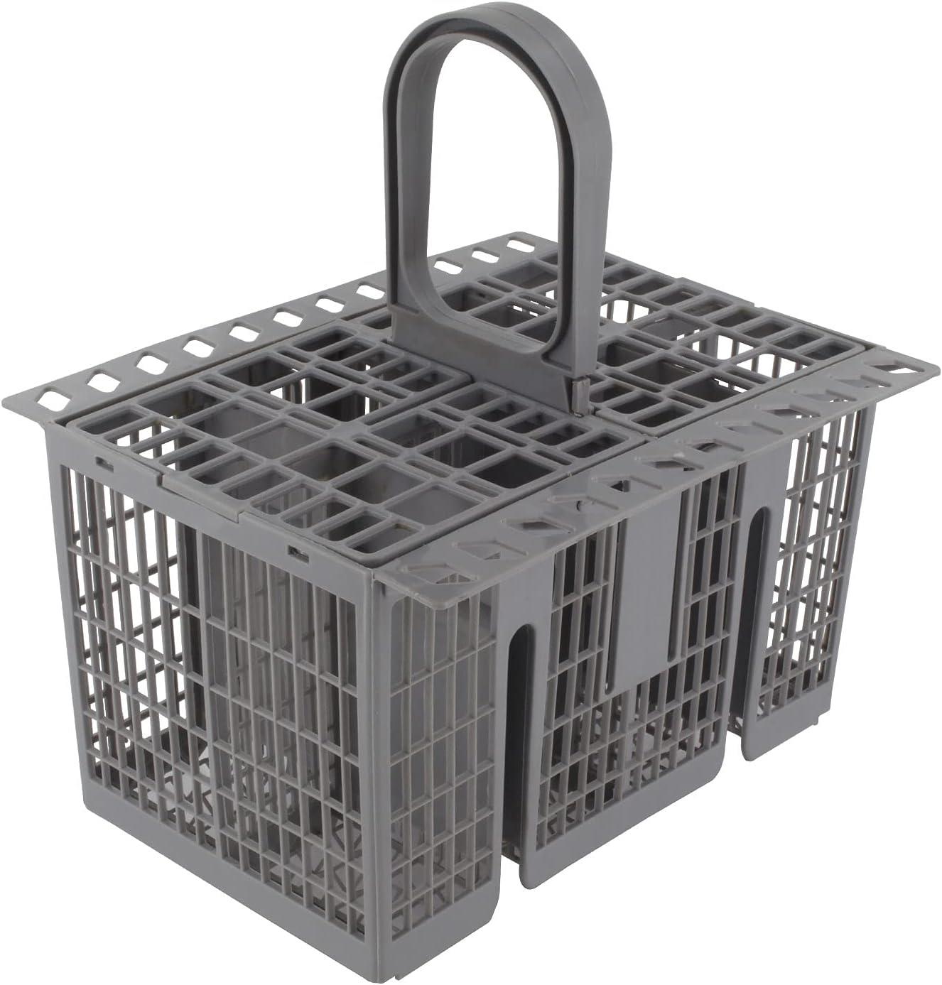 Grey Cutlery Basket C00257140 for Indesit, Hotpoint, Whirlpool FDF, FDL, LBF, LKF, LFT, LFSA Series