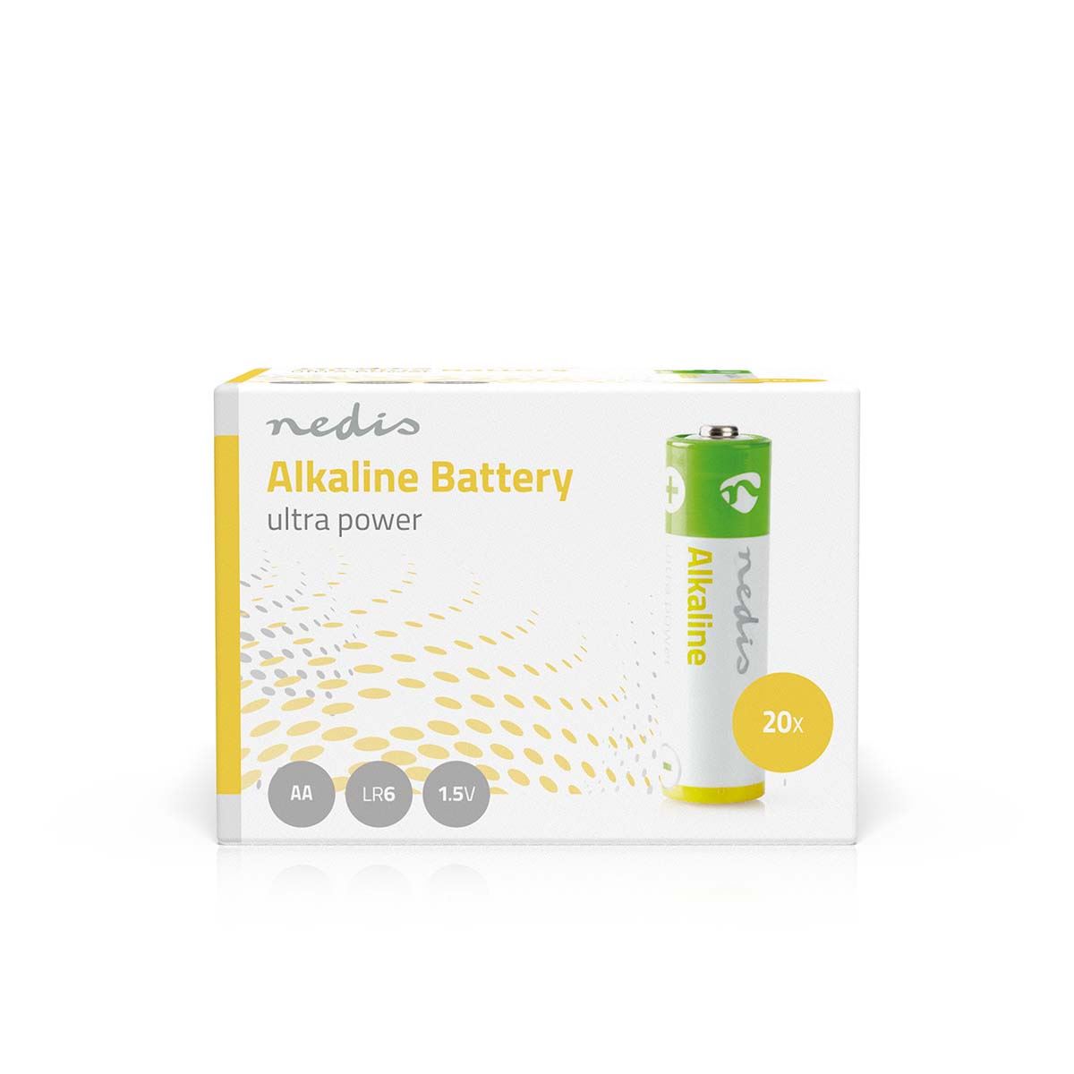 Nedis Alkaline Battery AA | 1.5 V DC | 20-Pack