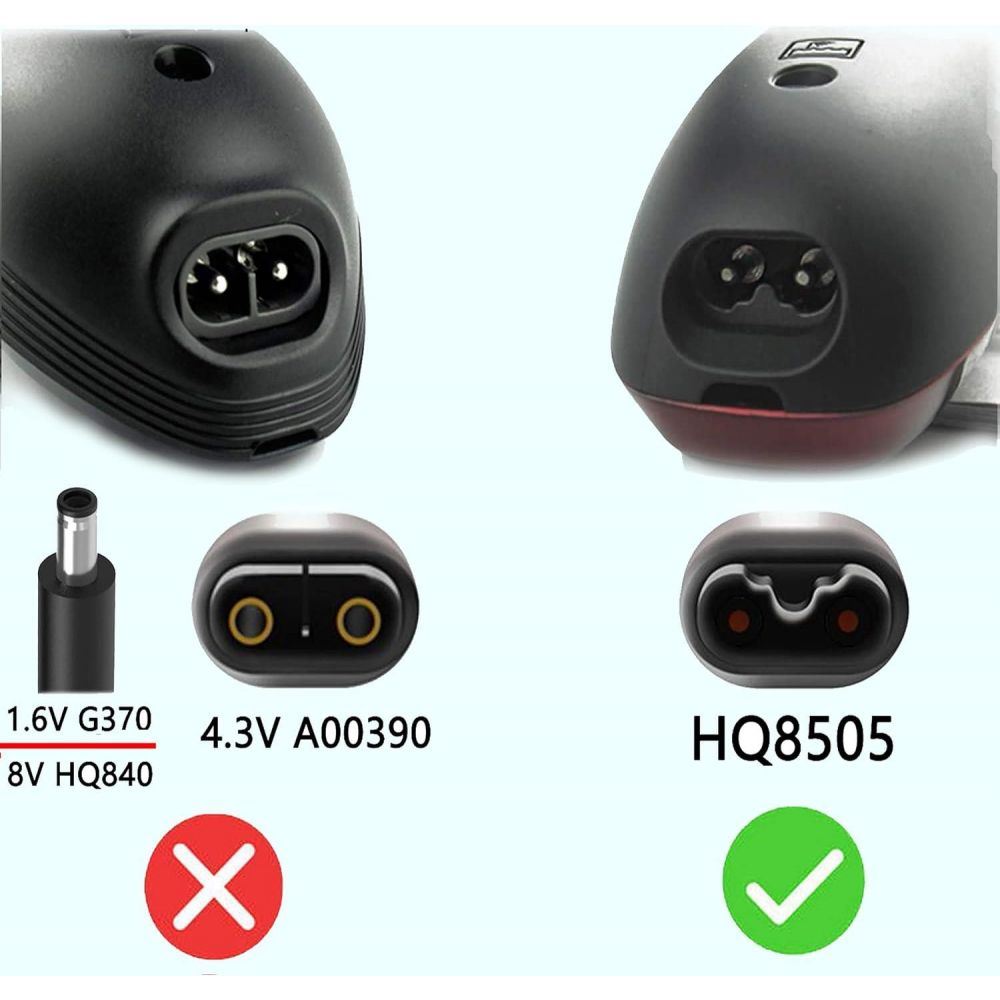 15V Replacement Shaver Charger Fit for Philips Norelco Razor HQ8505 Series 5000 7000 3000 Electric Shaver Razor, Aquatec, Arcitec,...