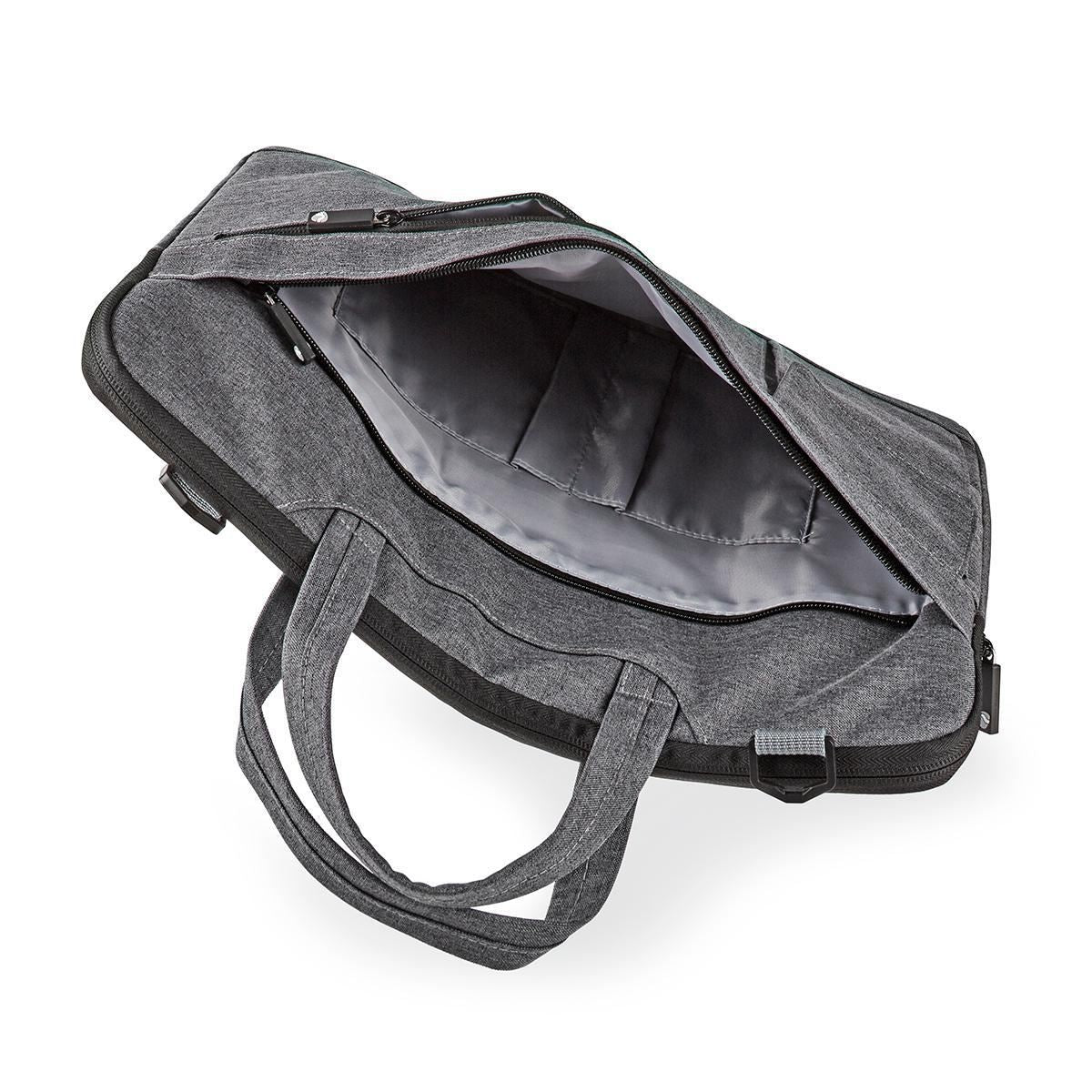 Nedis Notebook Bag | 17 - 18" | Wearing belt | 8 Compartments | 30 mm | 320 mm | 460 mm | Polyester