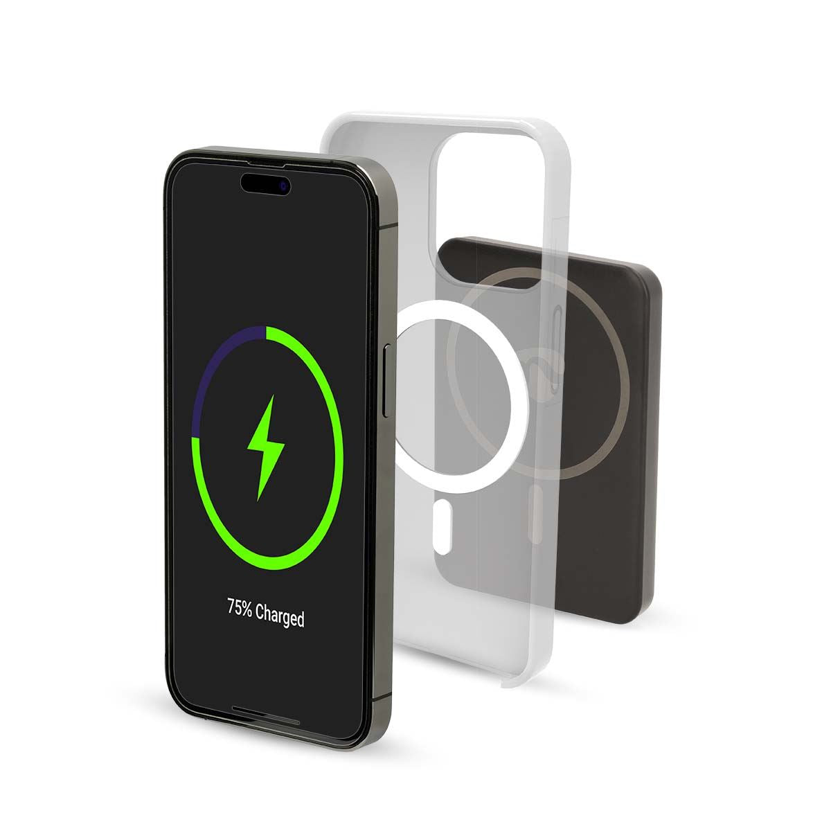 Nedis Powerbank | 5000 mAh | Wireless charging | 1.67 / 2.22 / 3.0 A | Number of outputs: 1 | Output connection: 1x USB-C™ | Input connection: 1x USB-C™ | PD3.0 20W | Lithium-Polymer