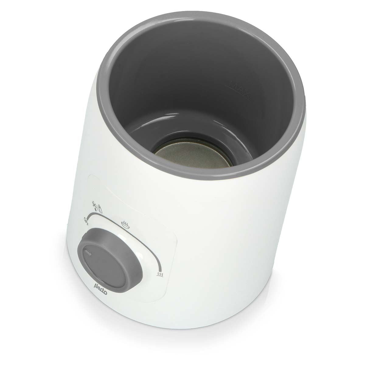 Alecto BW600 ECO Bottle Safe Warmer with Temperature Adjustment - White