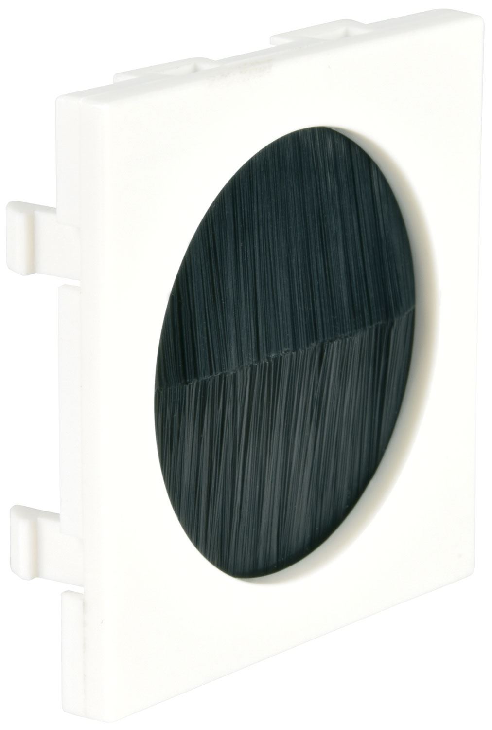 Av:link Keystone Full Brush Module Wall Faceplate Frame Cable Lead Out