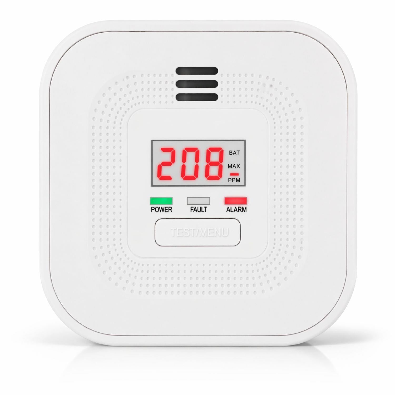 Alecto COA4010 Carbon monoxide Alarm with 10 year Sensor Runtime | LED Indication | EN50291-1:20180 | White