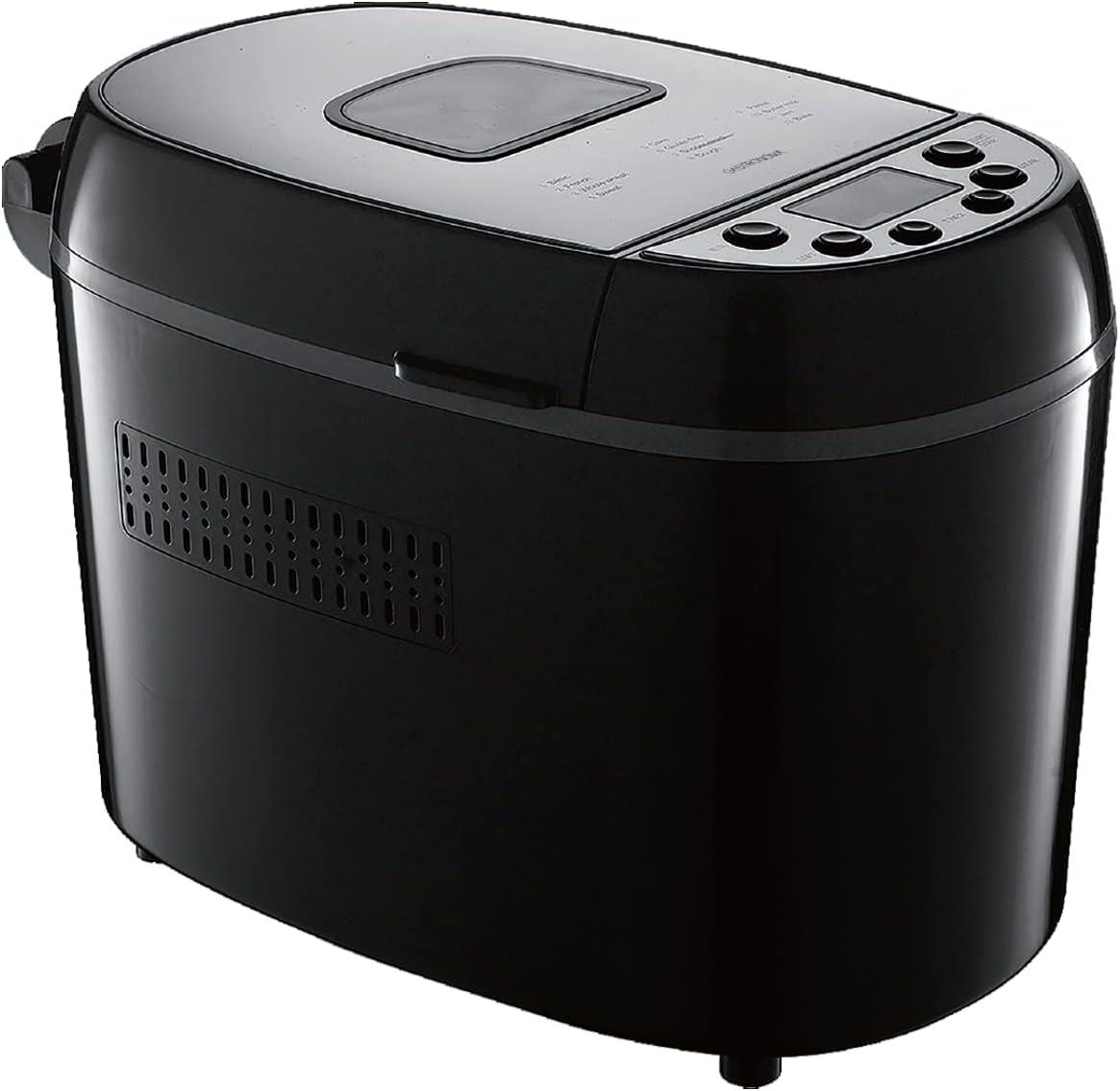 Gastronoma Kitchen Breadmaker 13 Hours Delay Start, 12 Set Auto Programs, Gluten-Free, Sourdough, Pasta, Bake, Cake, Sweet, Crust Settings