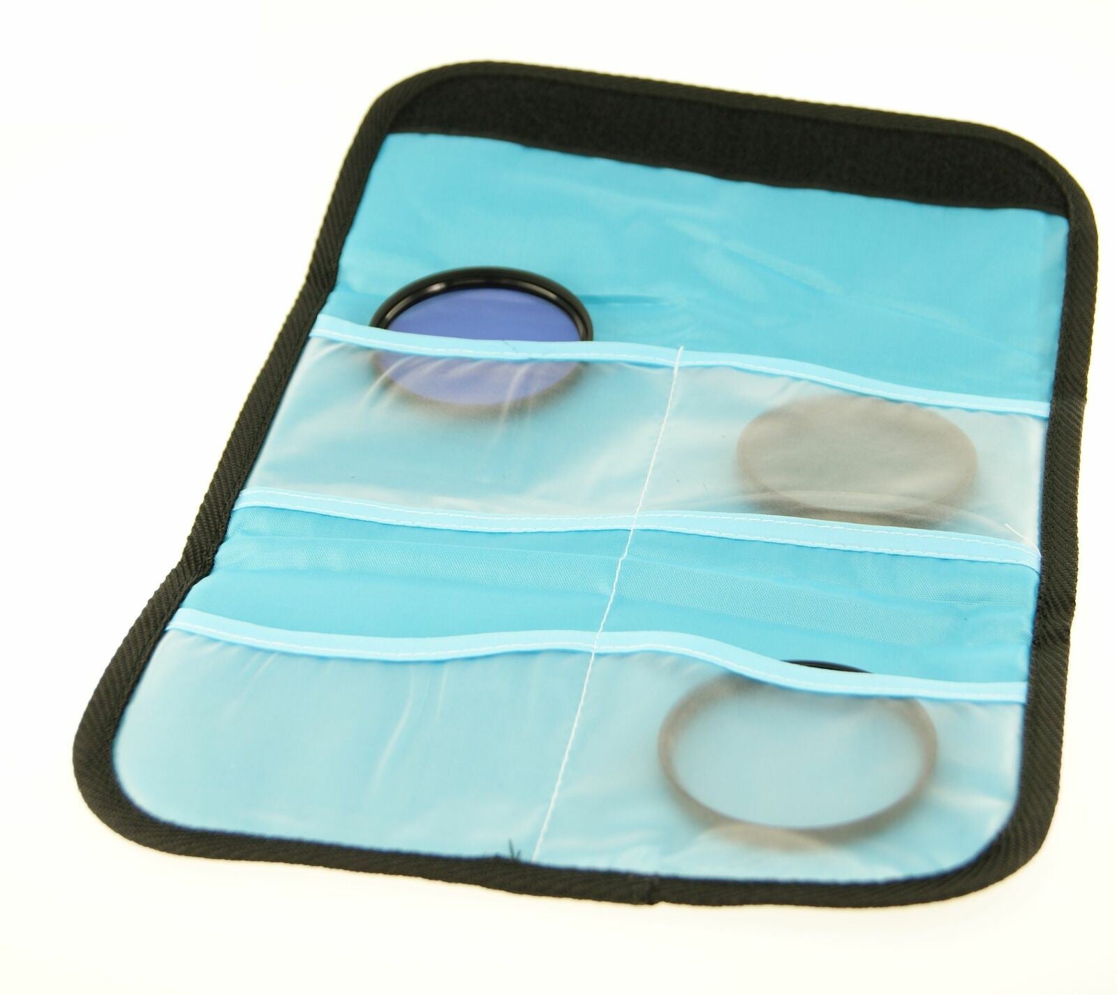 Ex-Pro Filter Lens Case for upto 4 Lens - 62mm - to - 82mm [Black]