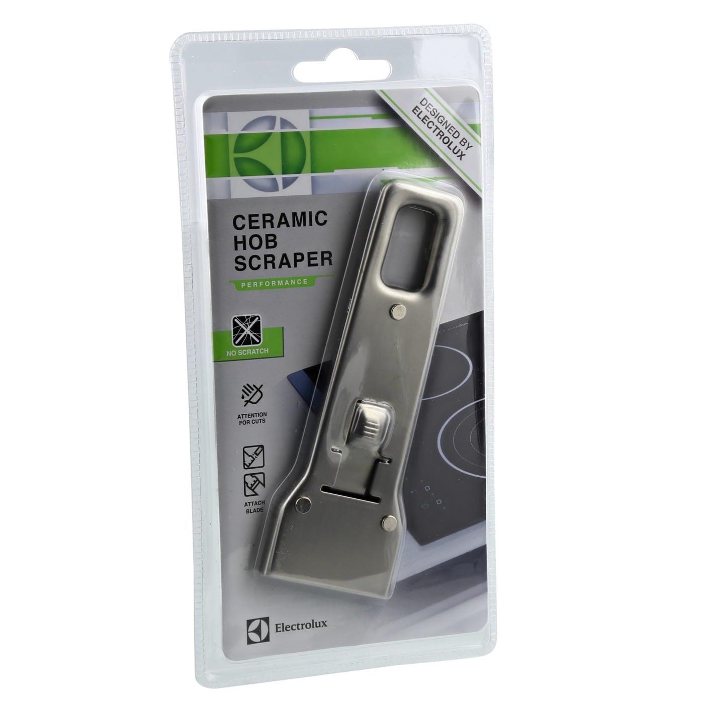 Electrolux Hob Scraper for Glass, Ceramic, Induction Hobs - Stainless Steel