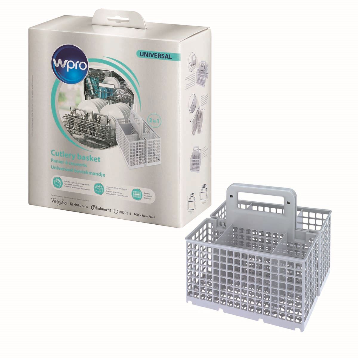 WPRO DWB304 Universal Cutlery Tray for Dishwasher