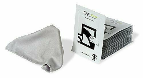 Techlink Screen Cleaning Wipes & Antimicrobial Cloth (18 Pack)