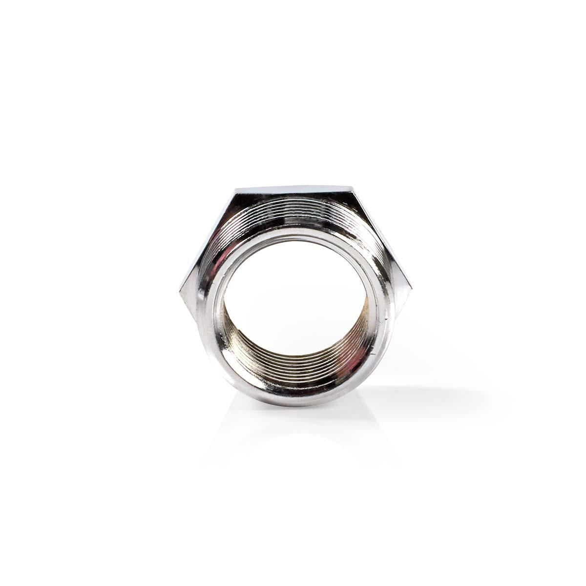 Nedis Hose Connector | 1/2'' | 3/4'' | Metal | Silver