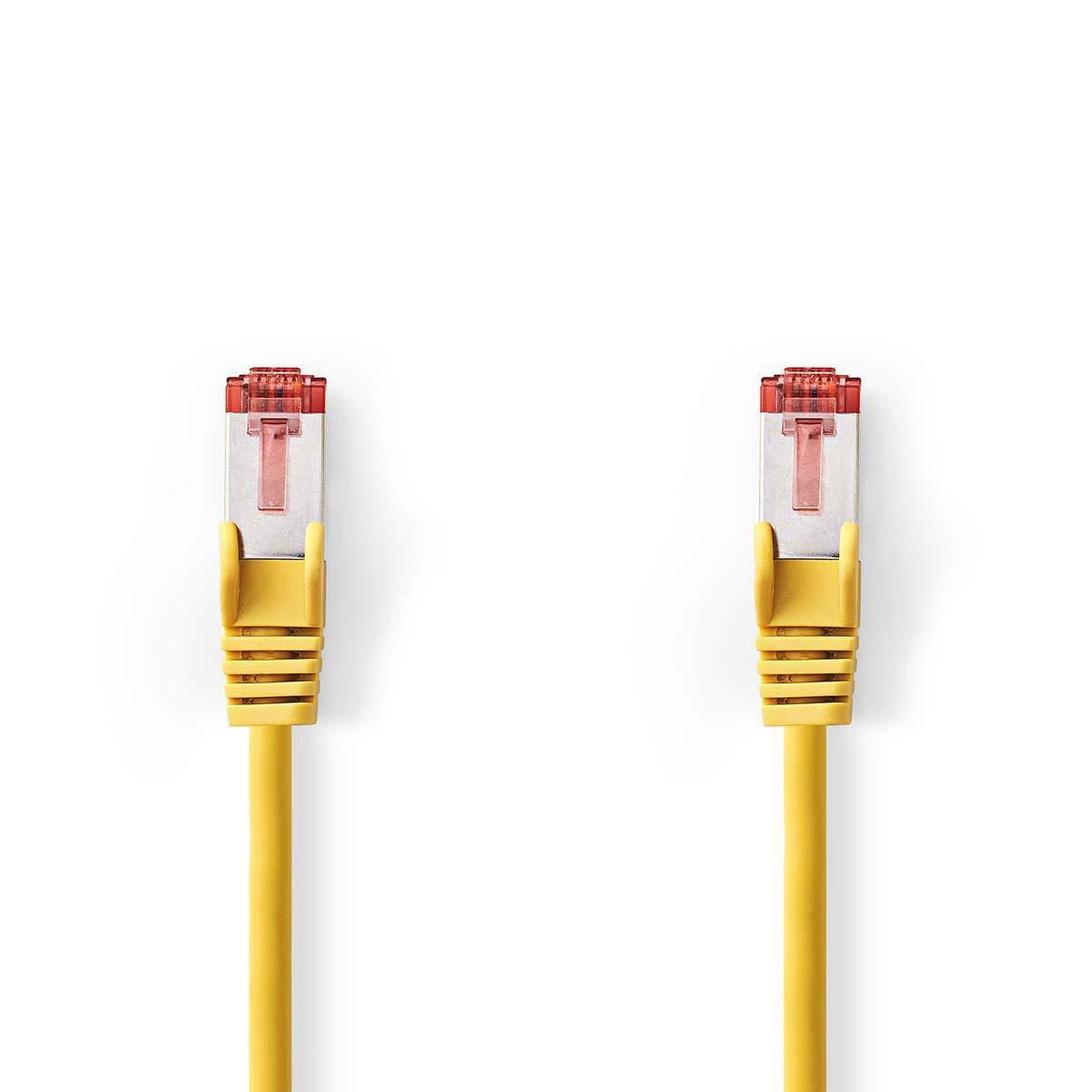 Nedis CAT6 Cable | RJ45 Male | RJ45 Male | S/FTP | 15.0 m | Round | LSZH | Yellow