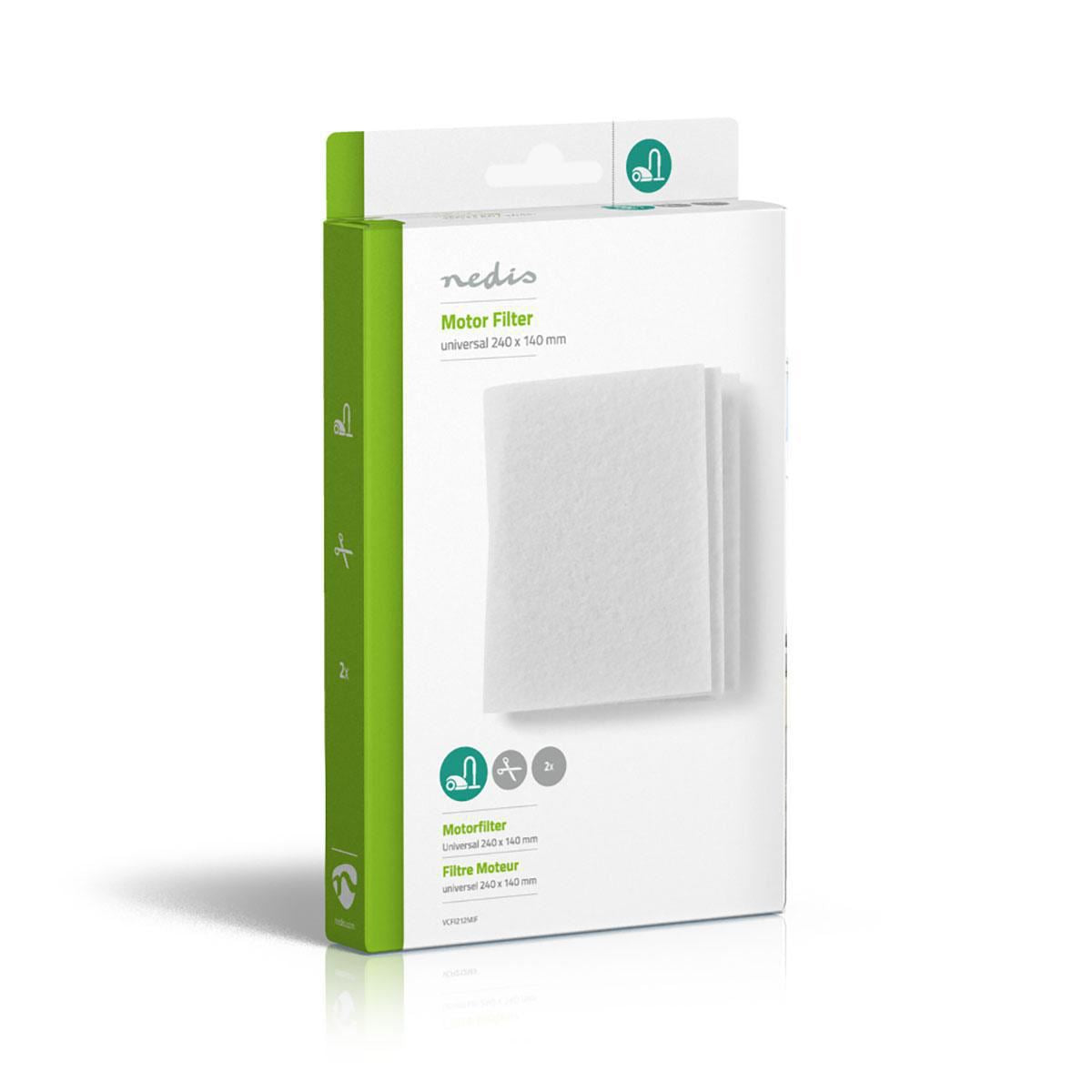 Nedis Vacuum Cleaner Motor Filter | Replacement for: Universal | Cuttable