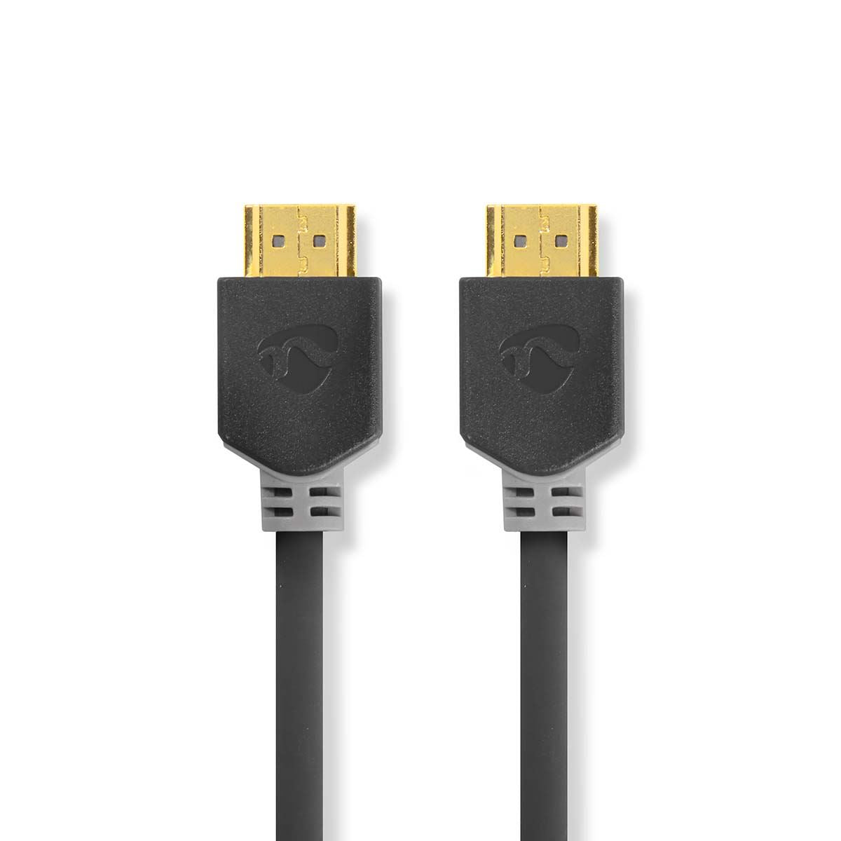 Nedis High Speed HDMI™ Cable with Ethernet | HDMI™ Connector | HDMI™ Connector | 4K@60Hz | ARC | 18 Gbps | 2.00 m | Round | PVC | Anthracite | Box