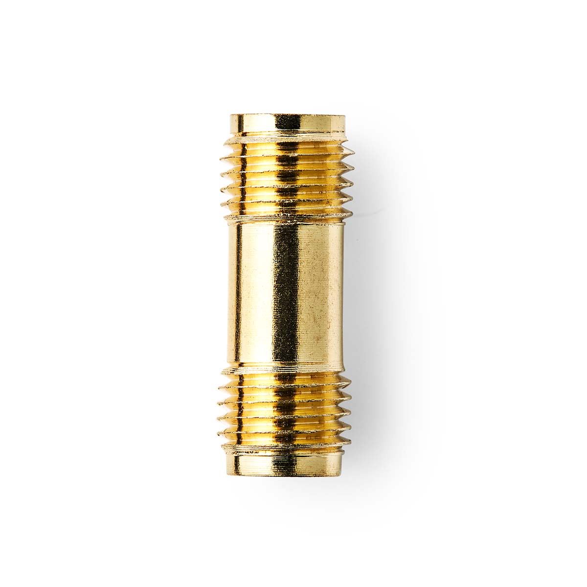 Nedis SMA Adapter | SMA Female | SMA Female | Gold Plated | 50 Ohm | Straight | Copper | Gold | 2 pcs | Box