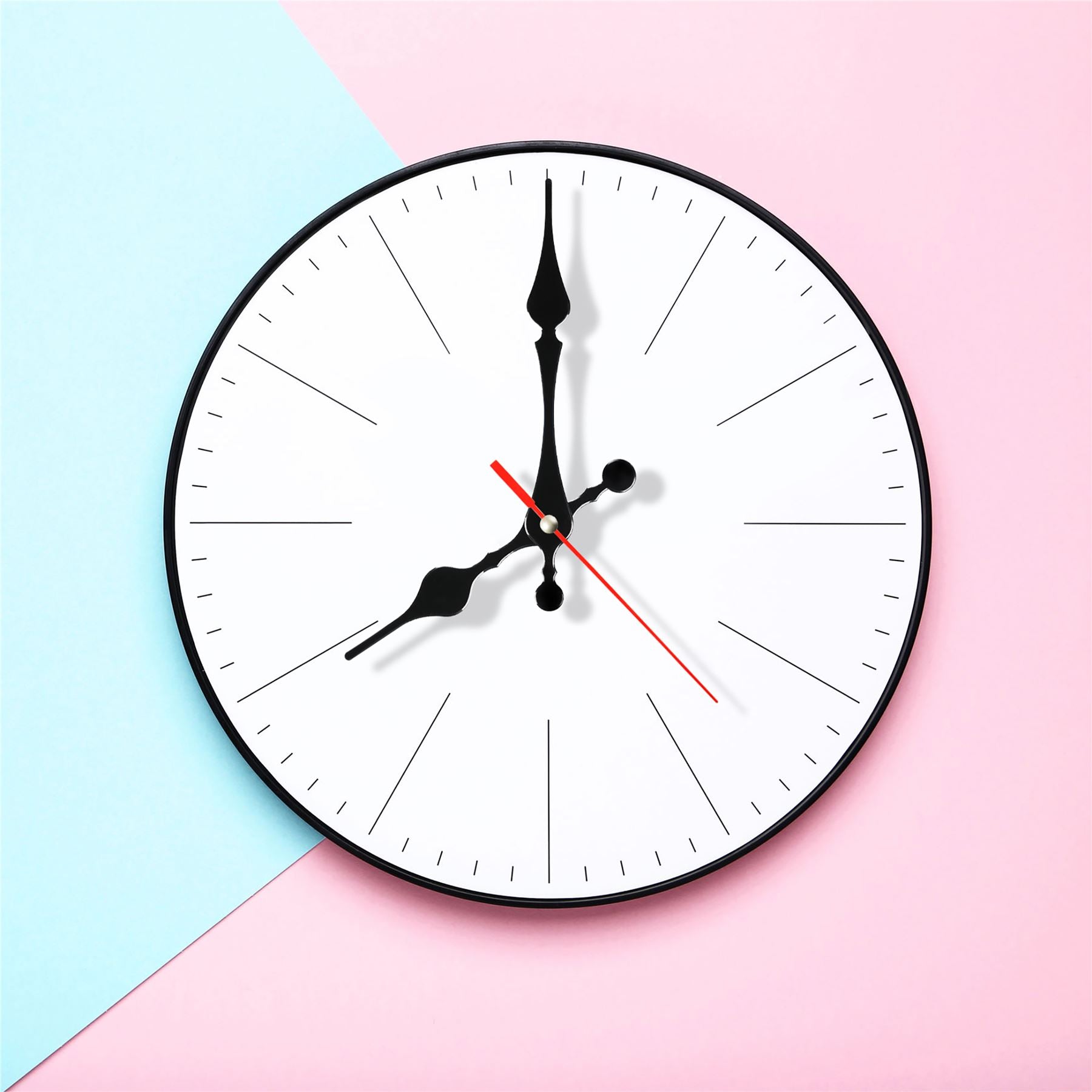 19-Piece Quartz Clock Repair Kit Movement Mechanism Motor & Hands & Fittings