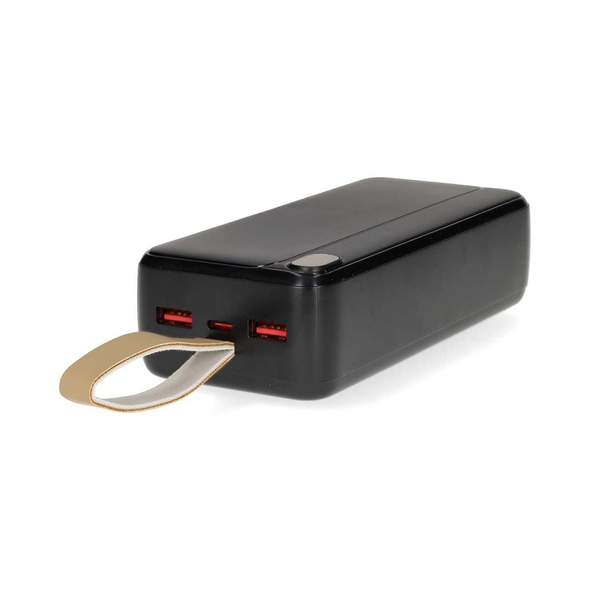 Nedis Powerbank | 30000 mAh | 1.5 / 1.67 / 2.0 / 2.22 / 3.0 A | Number of outputs: 3 | Output connection: 1x USB-C™ / 2x USB-A | Input connection: 1x USB-C™ | PD3.0 20W | Lithium-Polymer | Display
