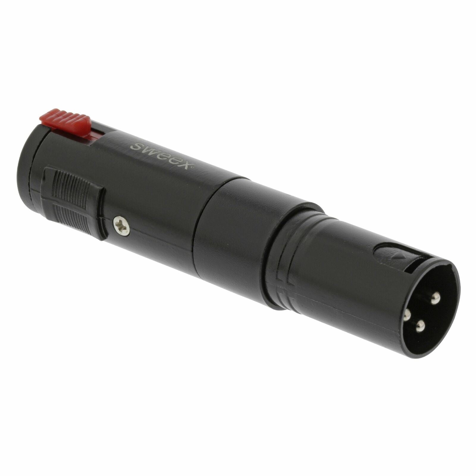 Sweex XLR Adapter XLR 3-Pin Male to 6.35mm Female - Dicast Metal - Black