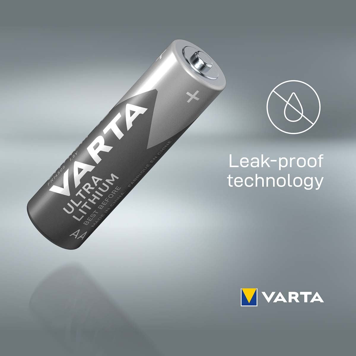 Varta Lithium Battery AA-Blister Card