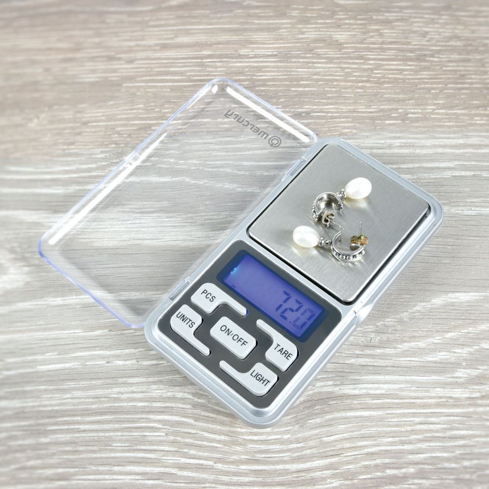 Mercury Mini Digital Electronic Pocket Gold Jewellery Weighing Scales 0.01G to 300 Grams