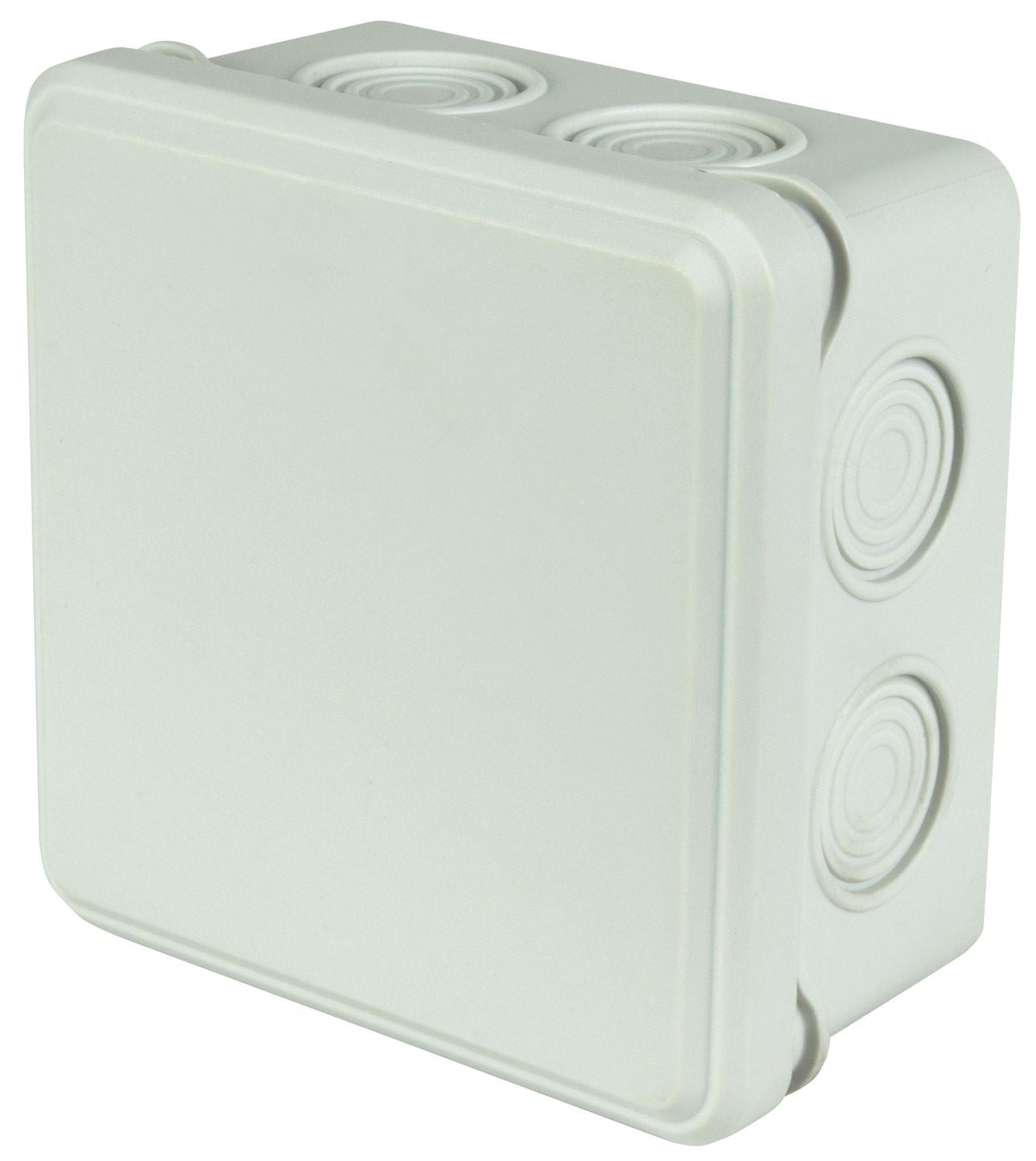 Mercury Weatherproof 1 Gang Outdoor IP55 Enclosure Junction Box for Garden Outside Use