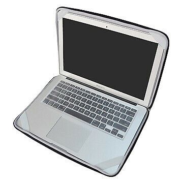 Croco 11" Inch Apple Macbook Air Super Chocolate Carry Case Sleeve (Black)