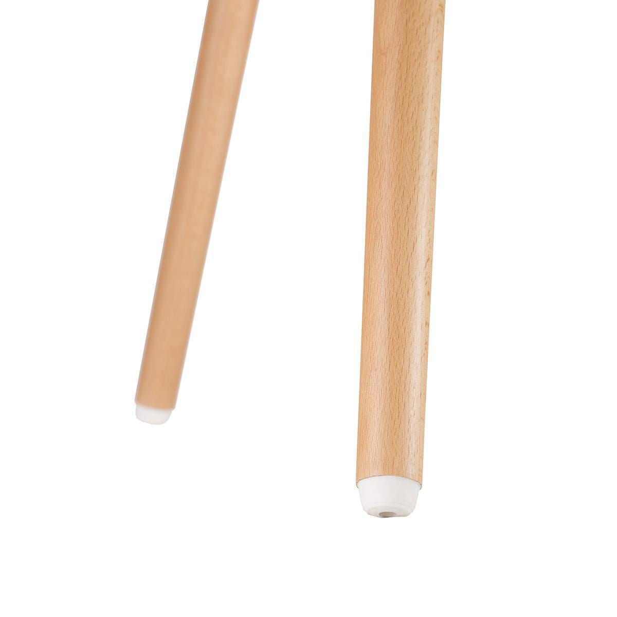 Nedis TV Floor Stand | 50 - 65 " | Maximum supported screen weight: 35 kg | Scandinavian Design | Rotatable | Anti-tip strap | Snap-lock | Aluminium / Steel | White