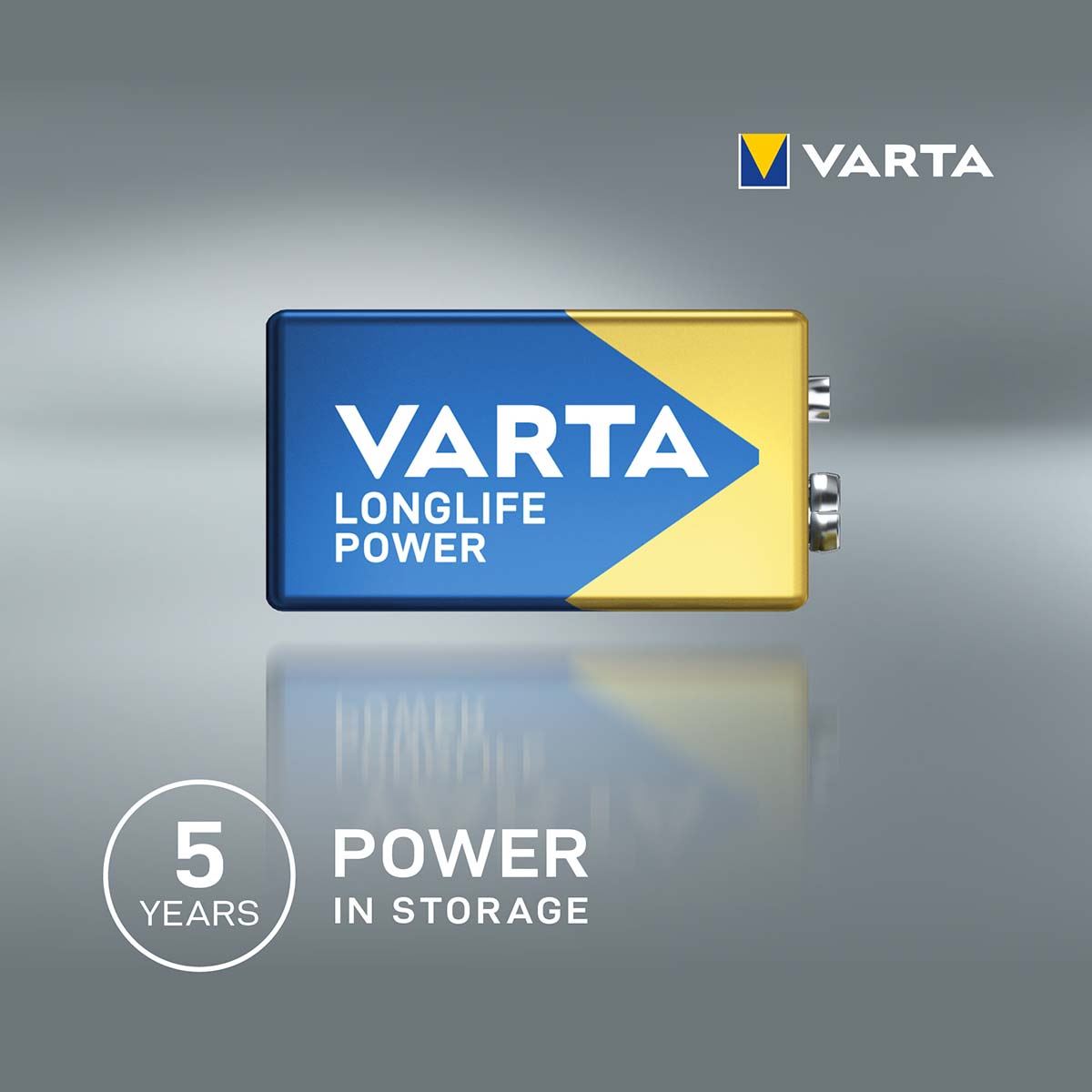 Varta Alkaline Battery 9 V High Energy 1-Blister