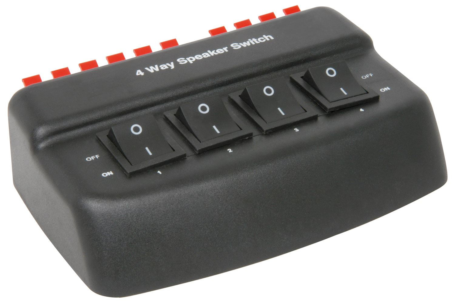 Avlink 4-Way Loudspeaker Selector Switch - Black