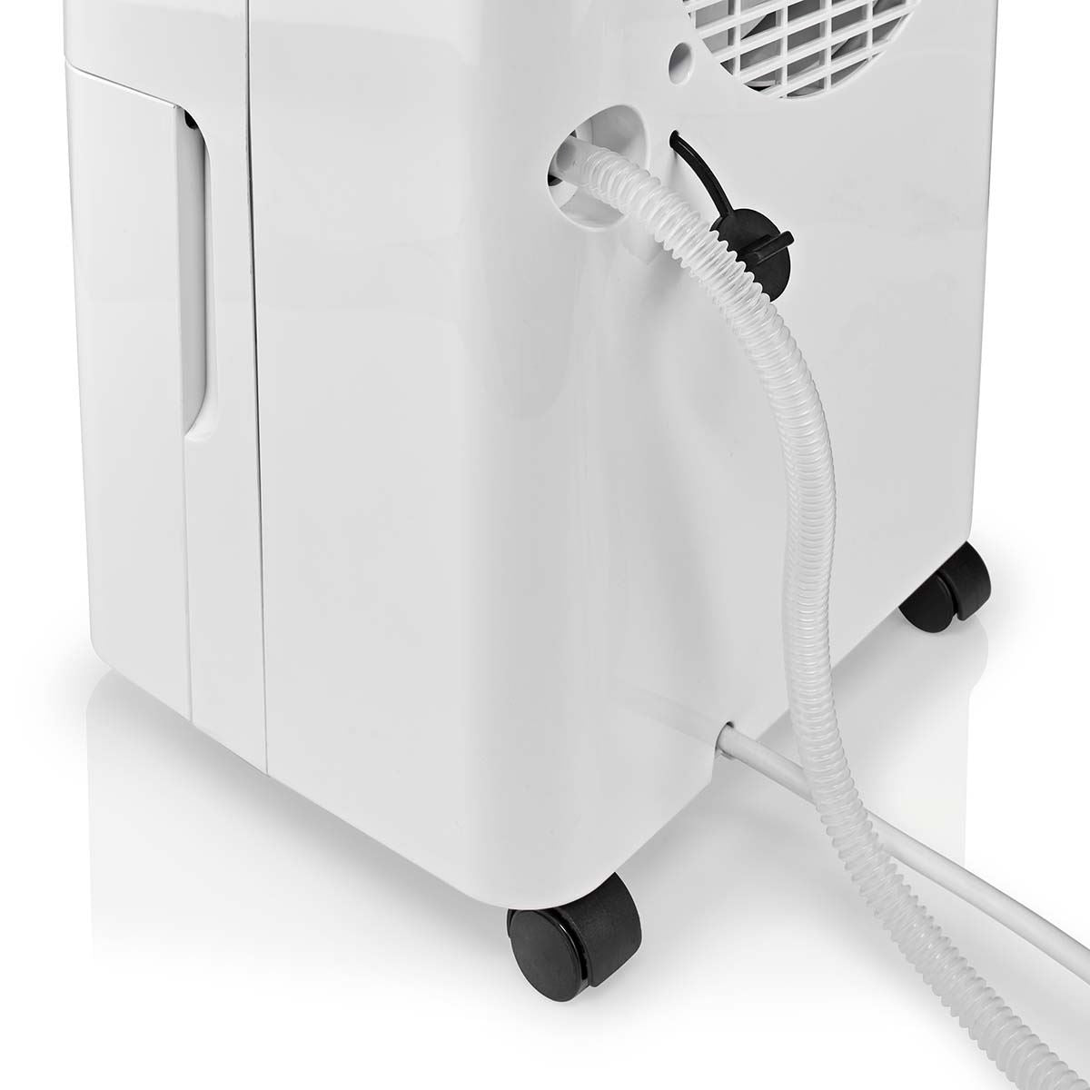 Nedis Dehumidifier 10L/Day, Automatic Dry Function, Laundry Mode, 100 m/h Airflow, White