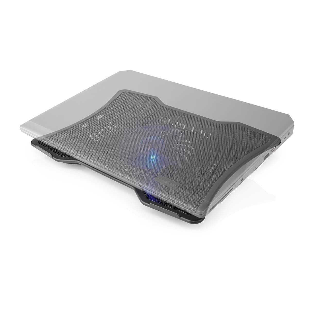 Nedis Notebook Stand | Number of fans: 1 | USB Powered | Number of angles: 2 | 17 " | 1500 rpm | LED