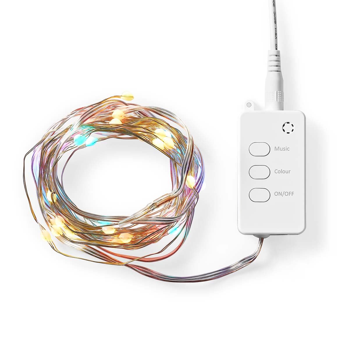 Nedis SmartLife LED Strip | Wi-Fi | Multi Colour | SMD | 5.00 m | IP20 | 2700 - 6500 K | 400 lm | Android™ / IOS