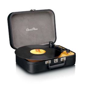 Lenco TT-116GY Turntable with Bluetooth® and USB Player / Recorder - Black