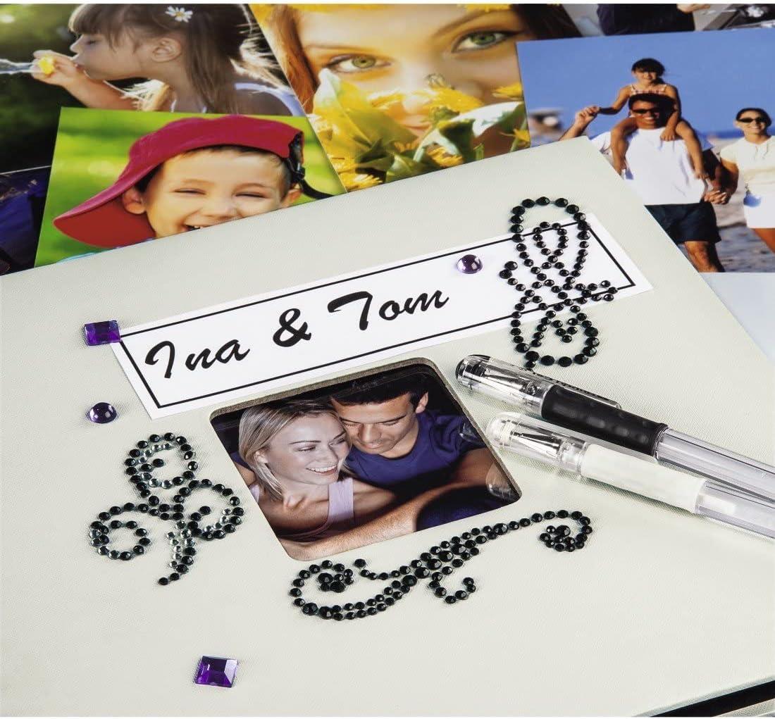 Hama Fine Art Spiralbound Photo Album, 24 x 17 cm, 50, Chalk