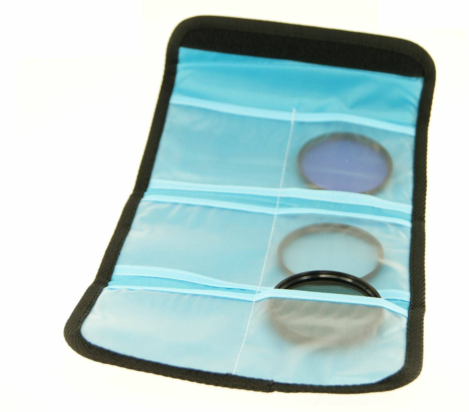 Ex-Pro Filter Lens Case for upto 6 Lens - 49mm - to - 62mm [Black]