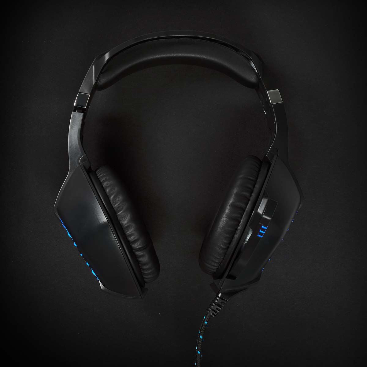 Nedis Gaming Headset | Over-Ear | Stereo | USB Type-A / 2x 3.5 mm | Fold-Away Microphone | 2.20 m | LED