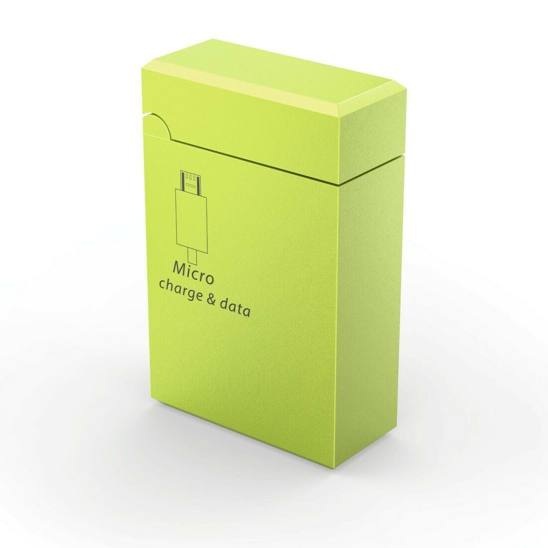 Hama Retractable USB Cable | USB 2.0 | USB-A Male | USB Micro-B Male | 480 Mbps | Nickel Plated | 0.75 m | Flat | PVC | Green