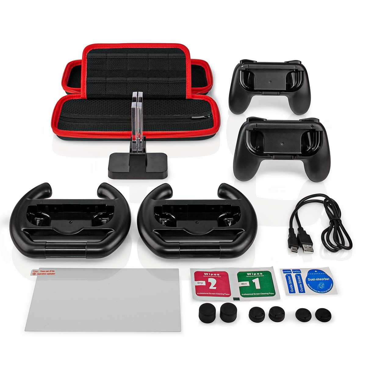 Nedis Gaming Starter Kit | Compatible with: Nintendo Switch (OLED) | 13-in-1