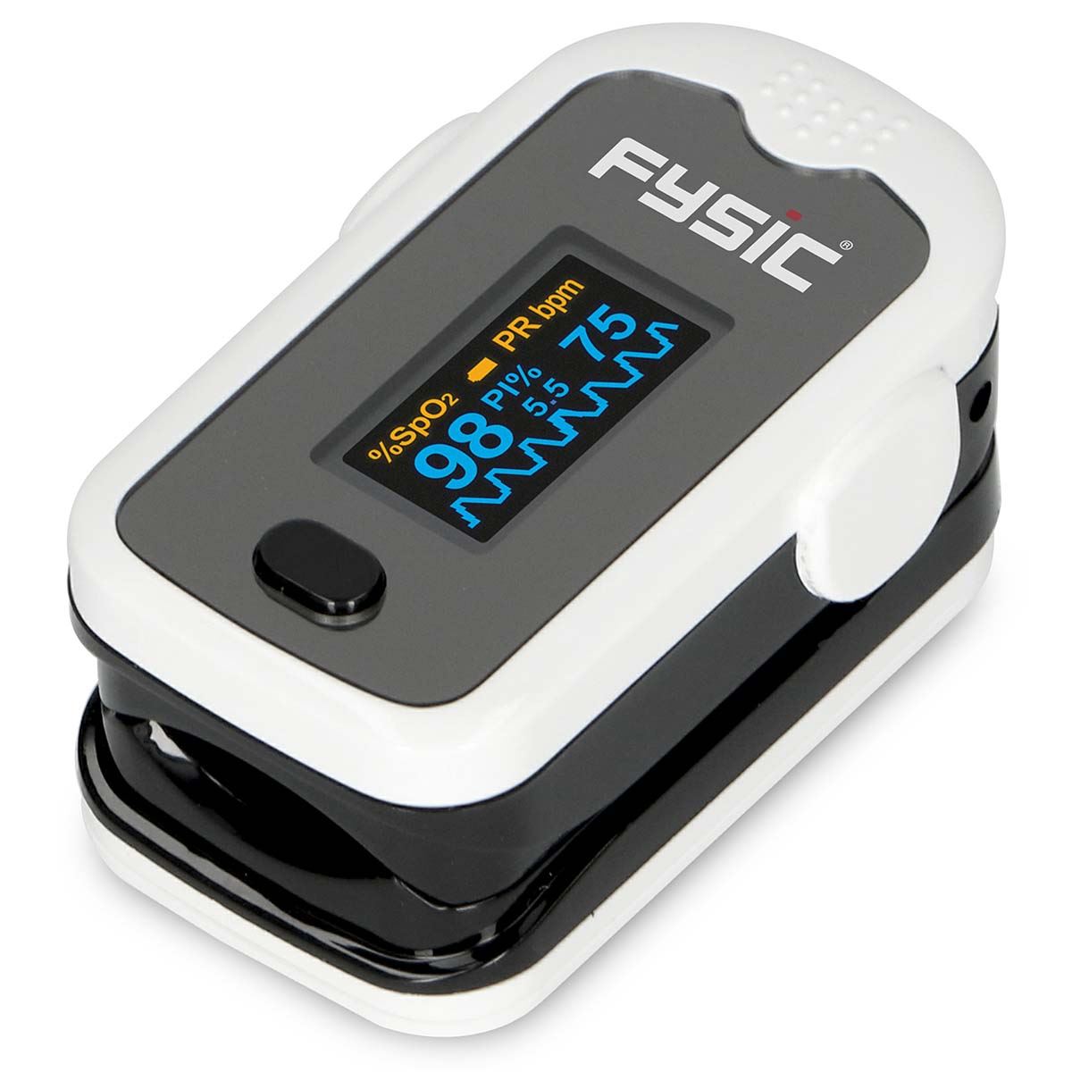 Fysic Pulse Oximeter/Blood Oxygen Monitor - Finger Oxygen Saturation Monitor/SATS Monitor SpO2