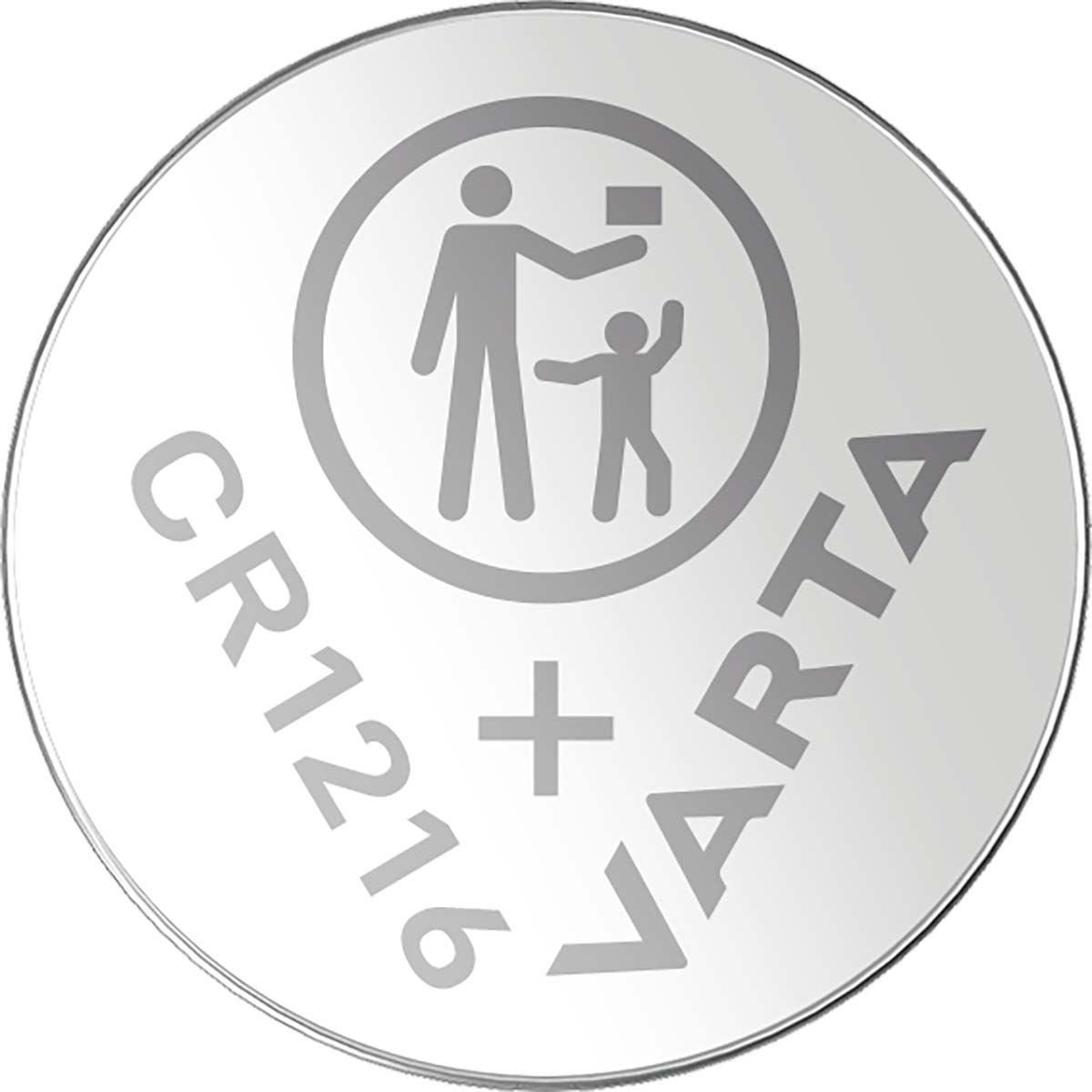 Varta CR1216 Lithium Button Cell Battery 1-Blister